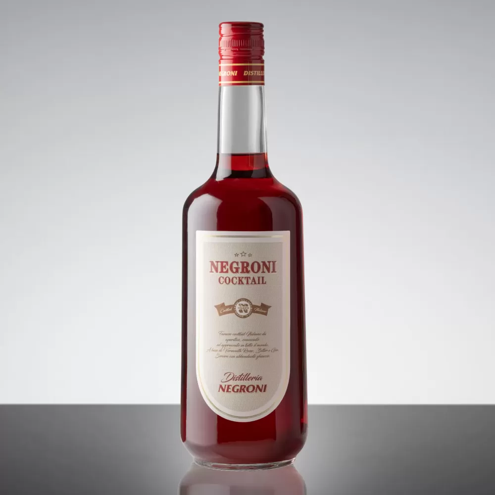 NEGRONI COCKTAIL - 26° - READY TO DRINK - 1L